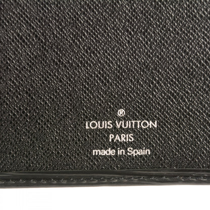 Louis Vuitton Epi Checkbook Organizer Wallet Black 6 of 7