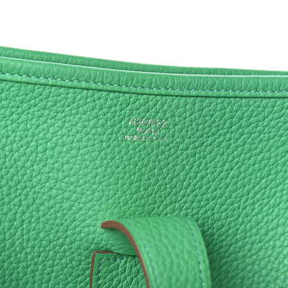 Hermes Taurillon Clemence Evelyne GM Vert Menthe 6 of 10