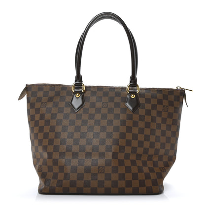 Louis Vuitton Damier Ebene Saleya MM 1 of 9