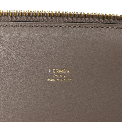 Hermes Taurillon Novillo 1923 Bolide 30 Gris Asphalte 6 of 11
