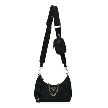 Prada Nylon Re-Edition 2005 Shoulder Bag Black 1 of 14