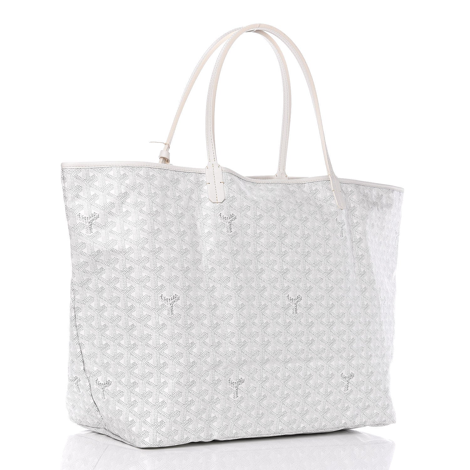 Goyard Goyardine Saint Louis GM White 4 of 11