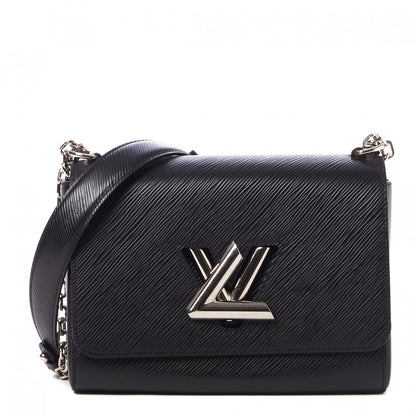 Louis Vuitton Epi Twist Shoulder Bag MM Black 1 of 10