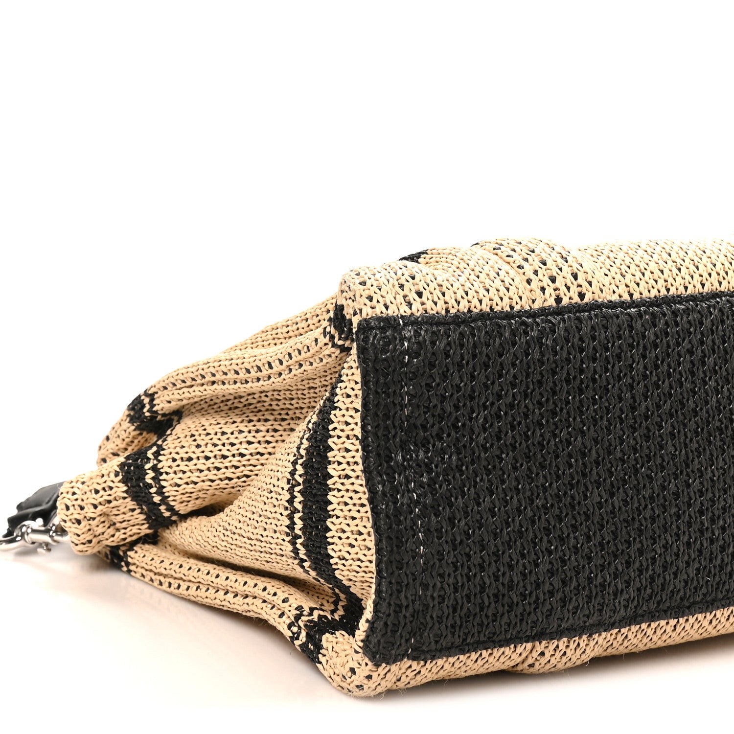 Marc Jacobs Straw Jacquard Medium The Traveler Tote Bag Natural 8 of 9