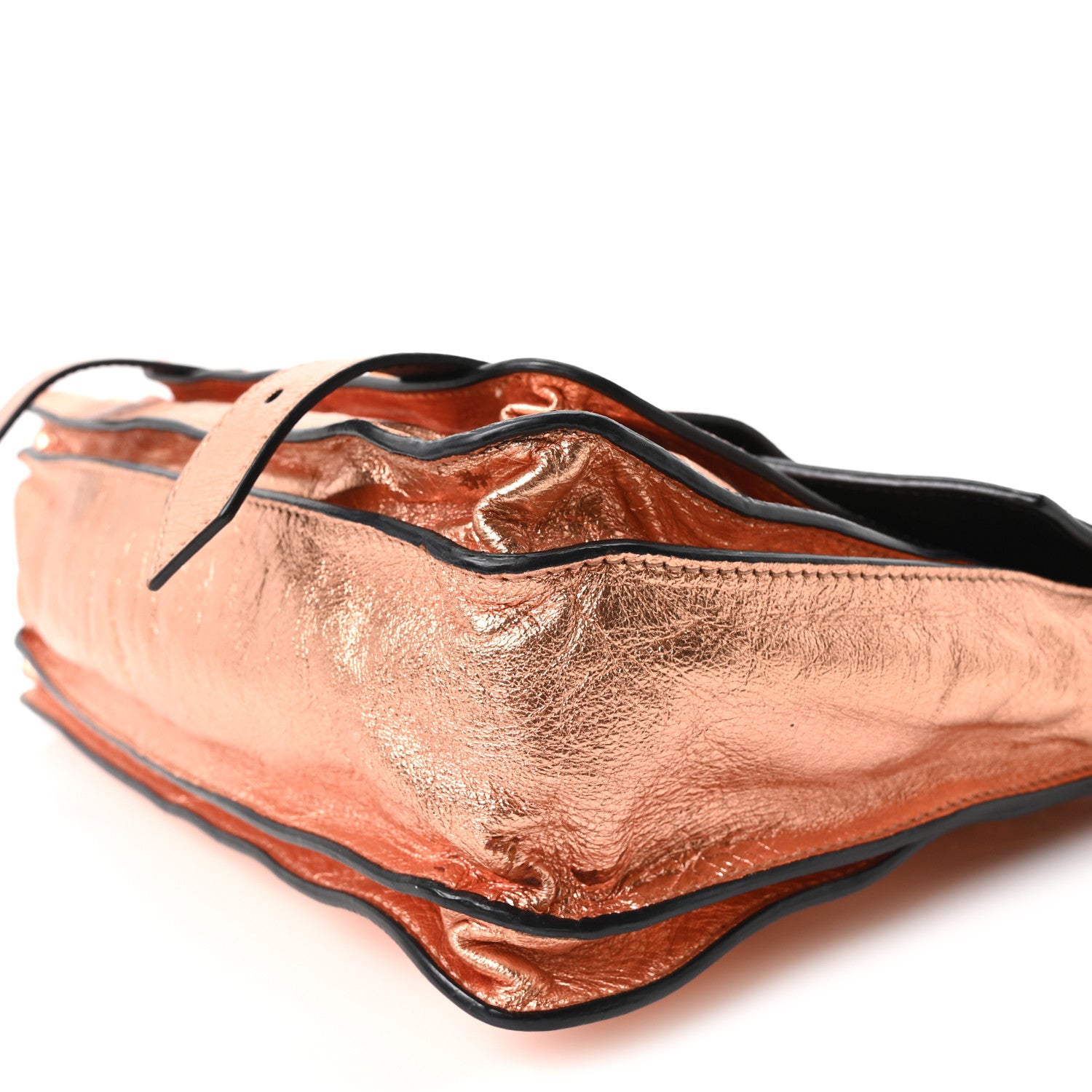 Proenza Schouler Metallic Lambskin Medium PS1 Satchel Copper 10 of 10