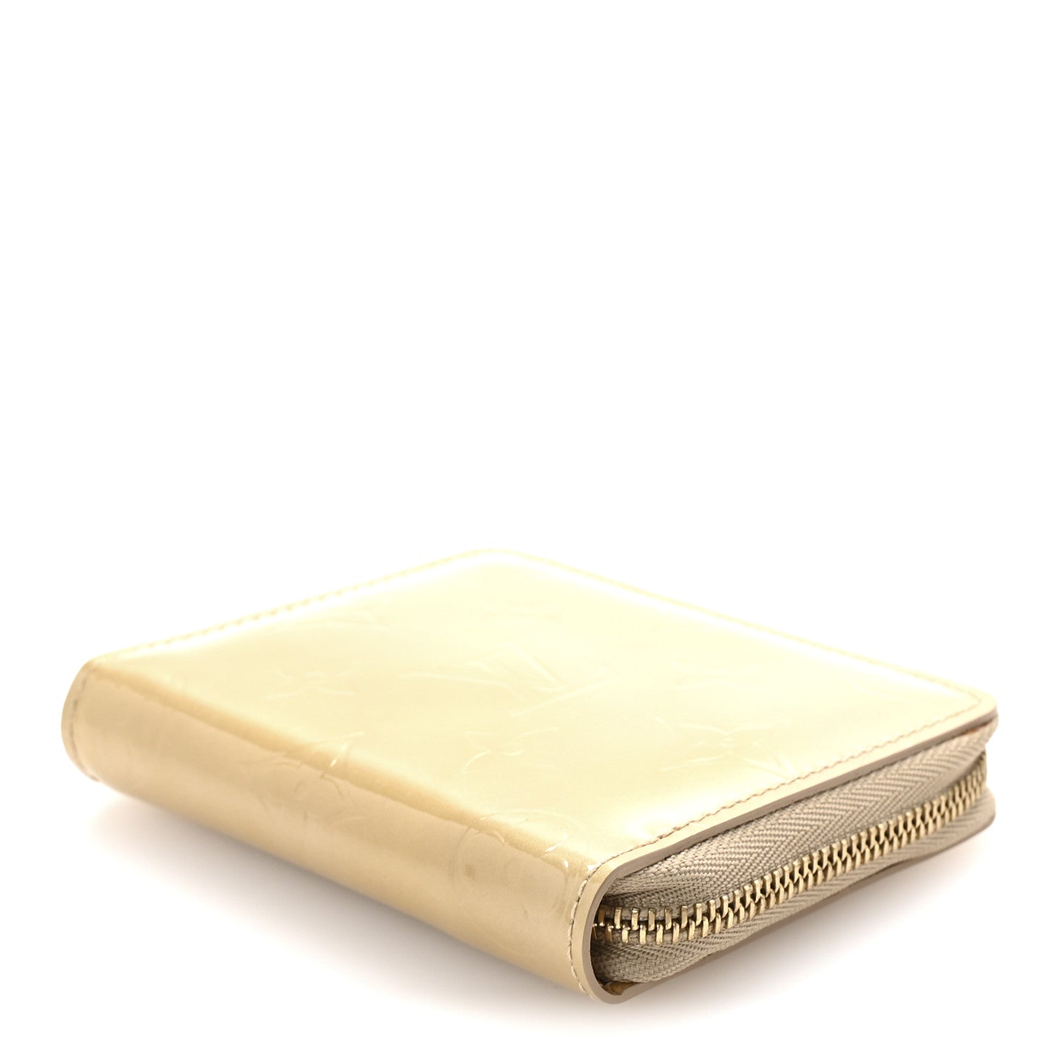 Louis Vuitton Vernis Broome Zip Wallet Beige 4 of 6