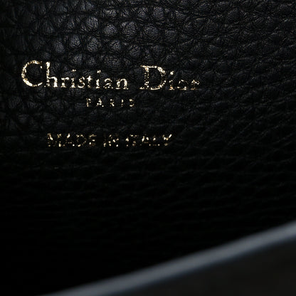 Christian Dior Grained Calfskin Large Bobby Flap Black 6 of 10