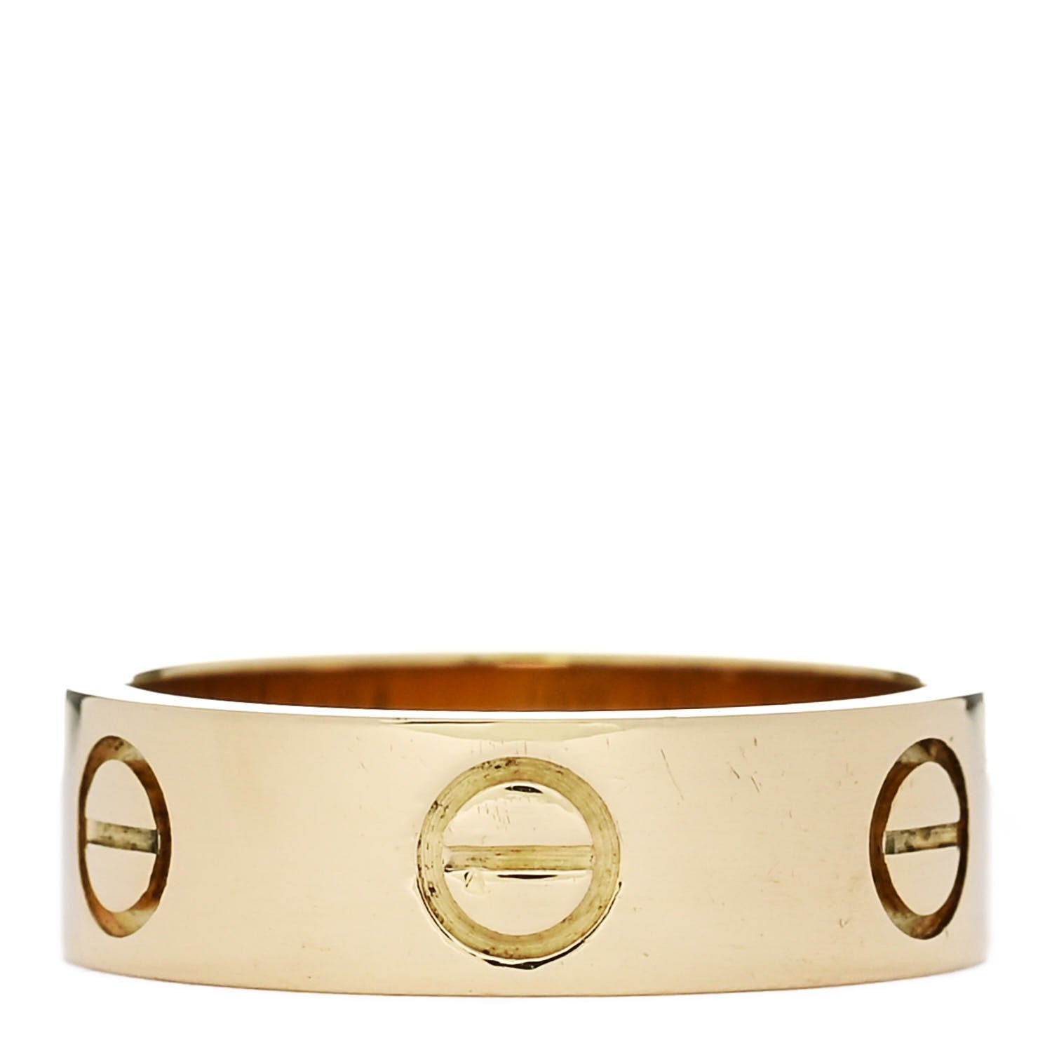 Cartier 18K Yellow Gold 5.5mm LOVE Ring 50 5.25 3 of 5