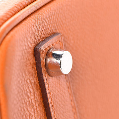 Hermes Epsom Birkin 35 Orange 32 of 49