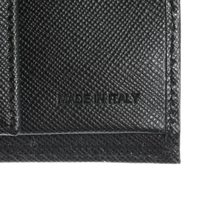 Prada Saffiano Metal Bi-Fold Wallet Nero Black 7 of 8