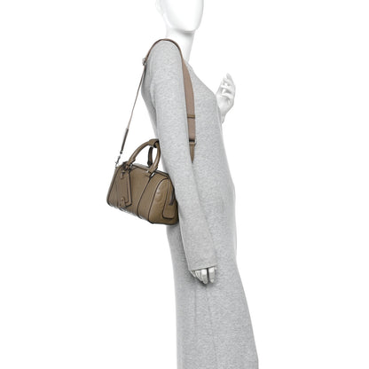 Gucci Piuma Calfskin Jumbo GG Embossed Mini Duffle Bag Good Taupe 2 of 13
