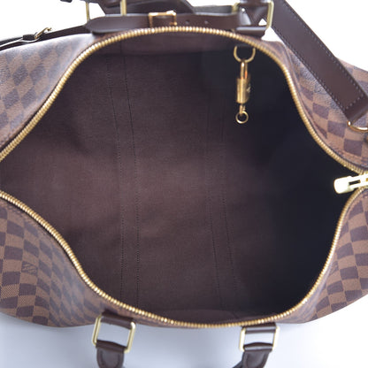 Louis Vuitton Damier Ebene Keepall Bandouliere 45 6 of 9