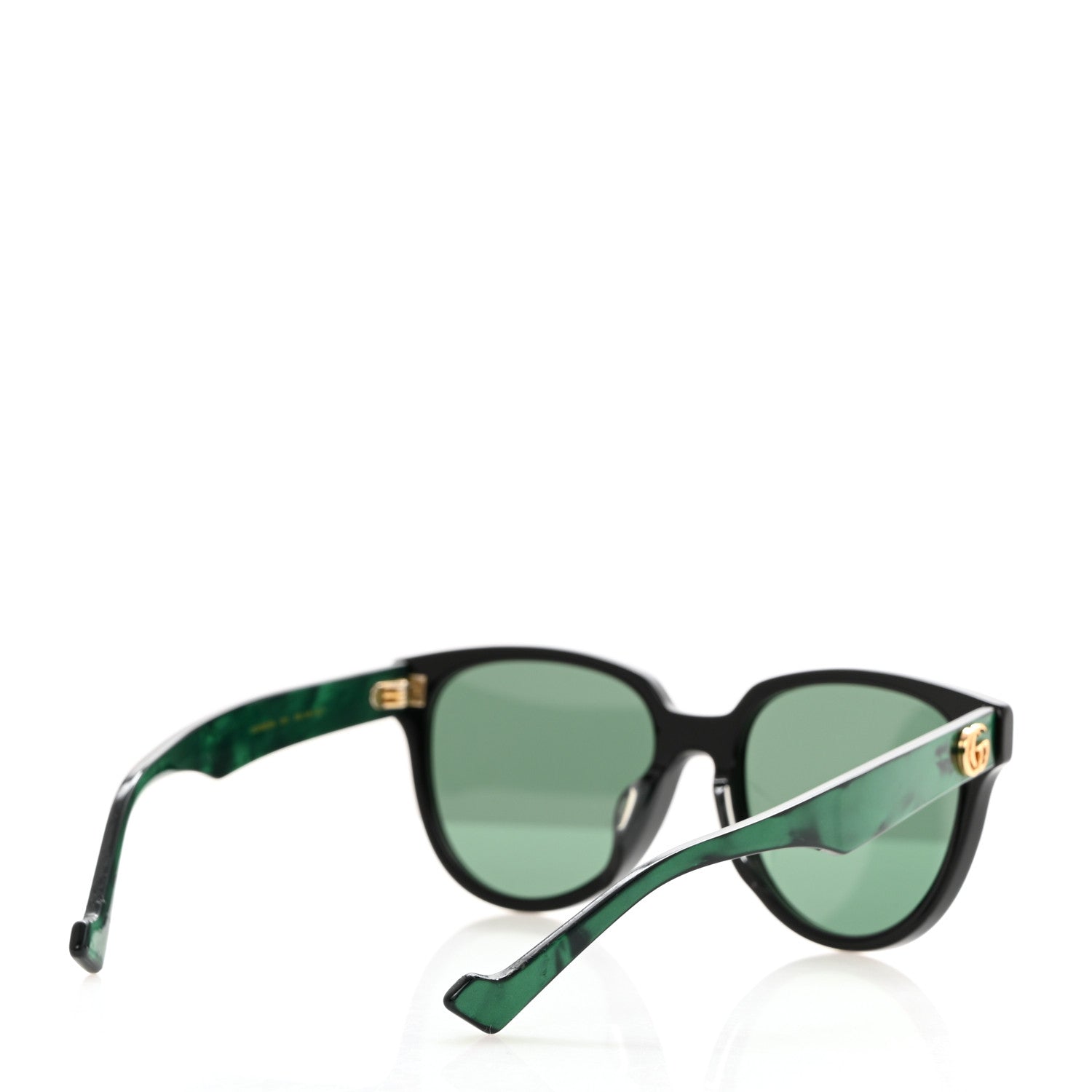 Gucci Acetate Rectangle Sunglasses GG0962SA Green 4 of 8