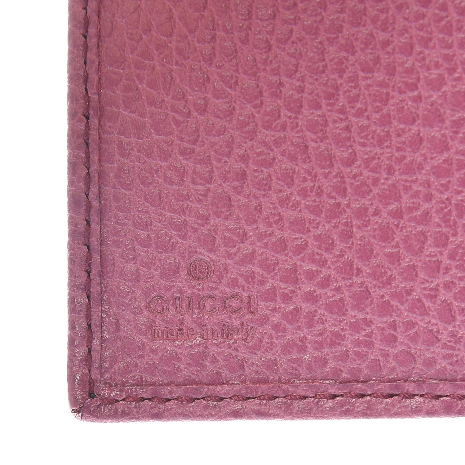 Gucci Dollar Calfskin Swing Train Pass Card Case Peonia Flower 6 of 8