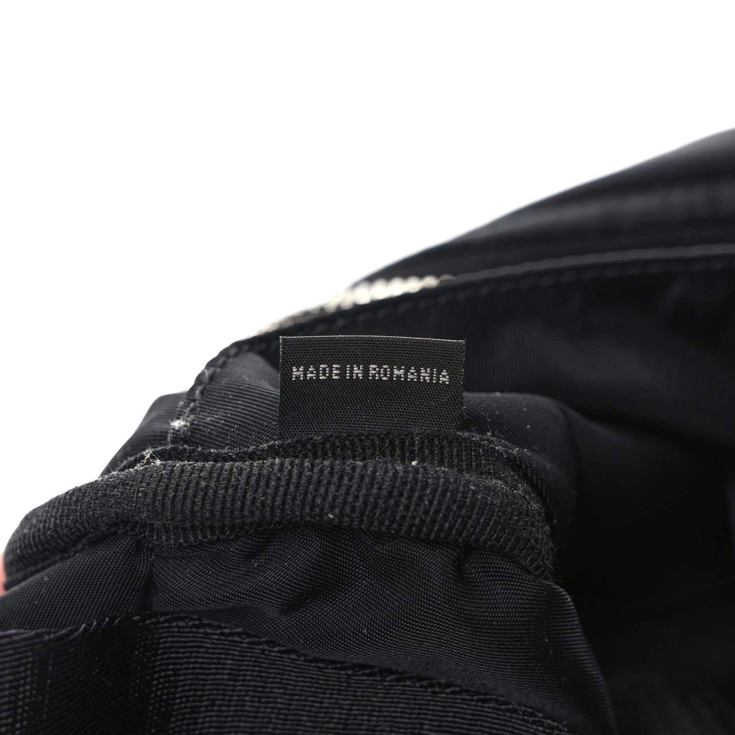 Prada Re-Nylon Triangle Quilted Padded Shoulder Bag Black 7 of 9