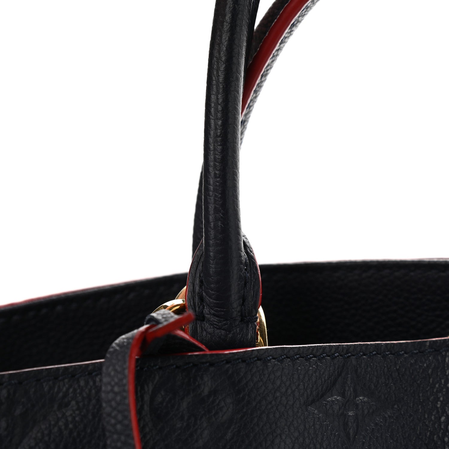 Louis Vuitton Empreinte Montaigne GM Marine Rouge 10 of 11