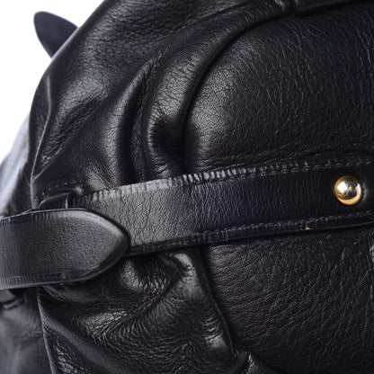 Prada Soft Calf Shoulder Bag Black 9 of 13
