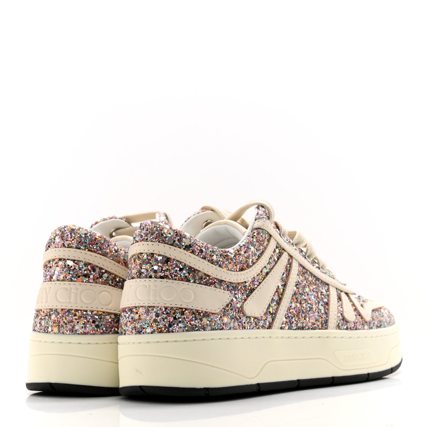 Glitter Cash Sneakers 37.5 Ballet Pink
