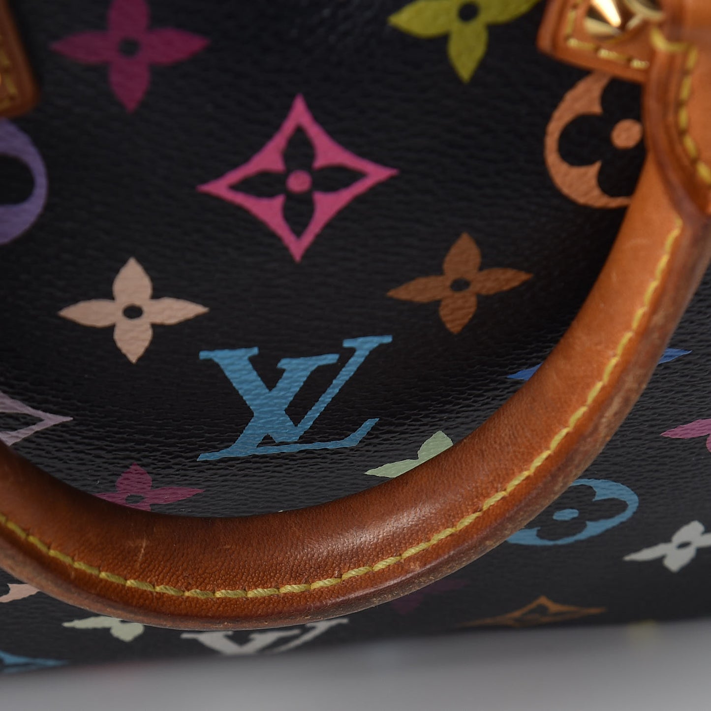 Monogram Multicolor Trouville Black