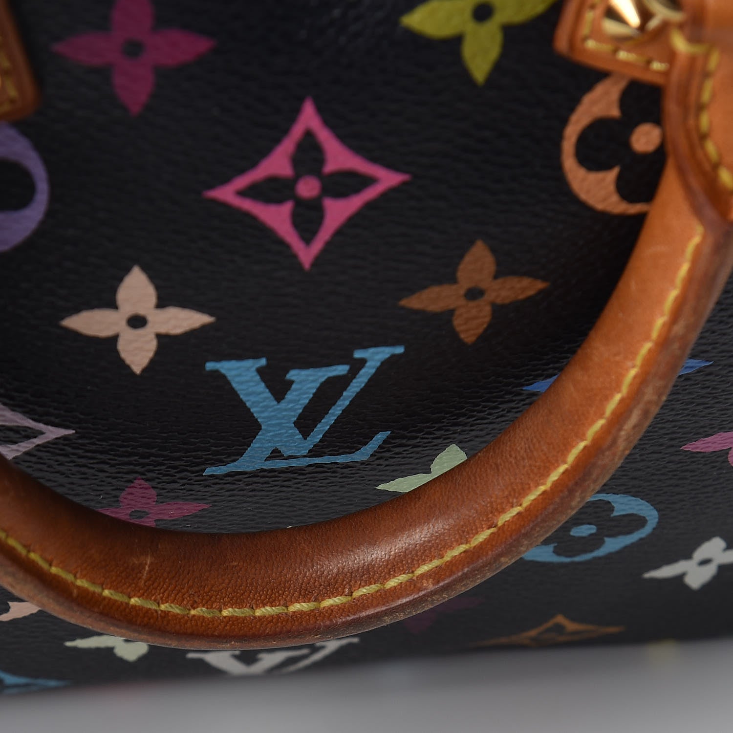 Louis Vuitton Monogram Multicolor Trouville Black 10 of 14
