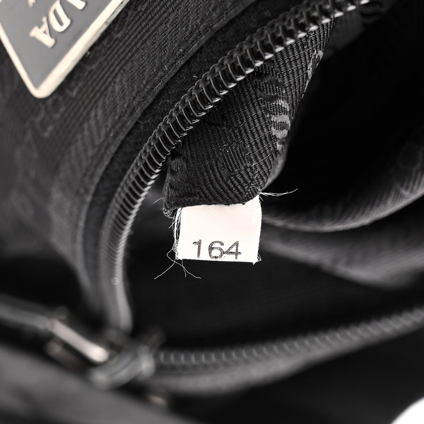 Tessuto Nylon Vitello Backpack Black