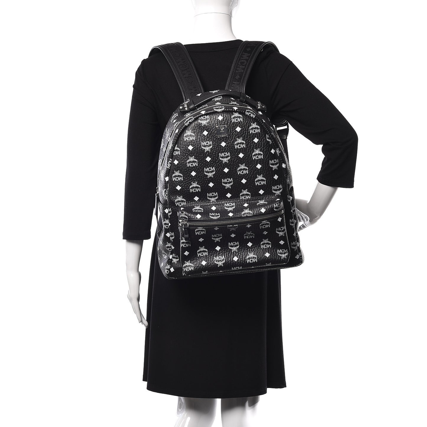 Visetos Medium Stark Backpack Black