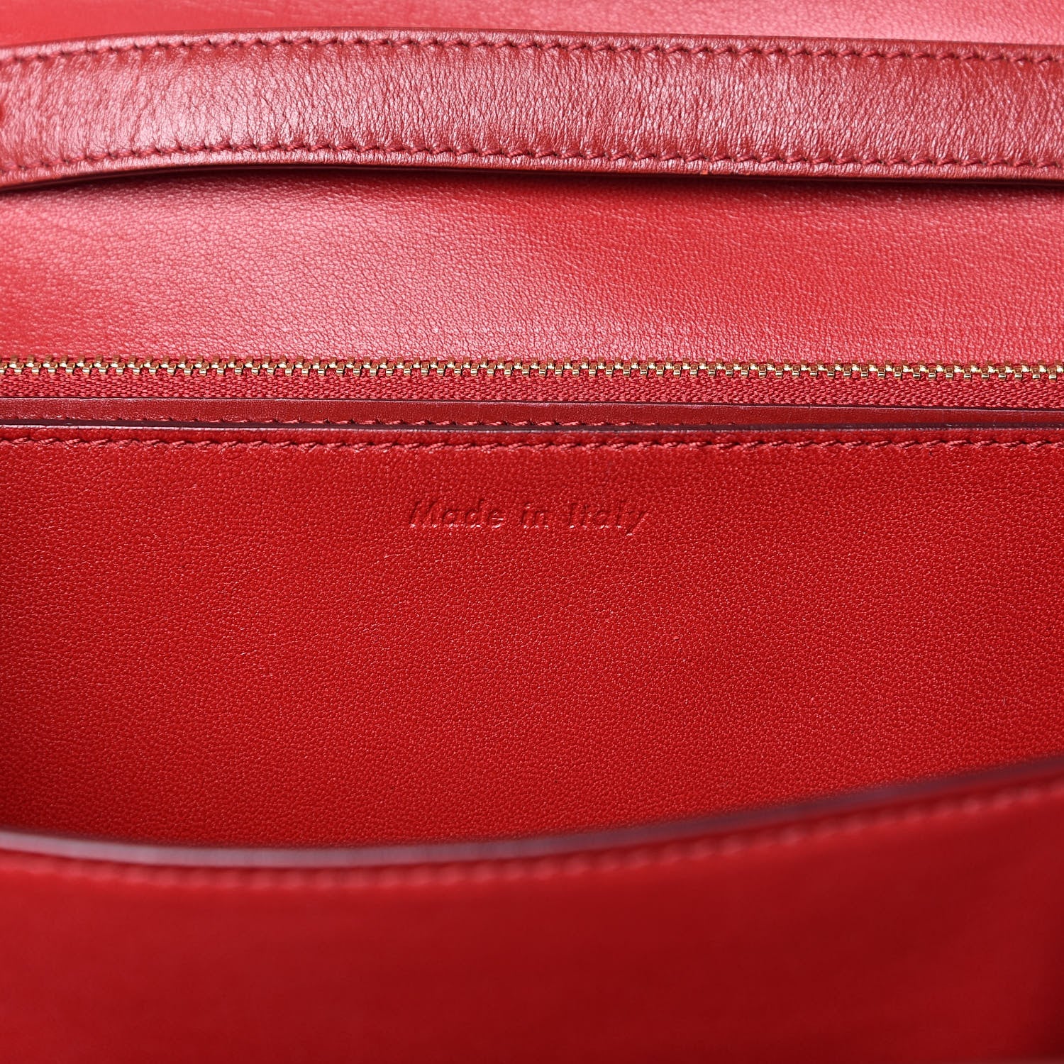 Celine Box Calfskin Medium Classic Box Flap Bag Red 7 of 17