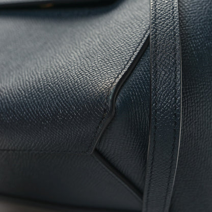 Celine Grained Calfskin Nano Belt Bag Abyss Blue 10 of 11