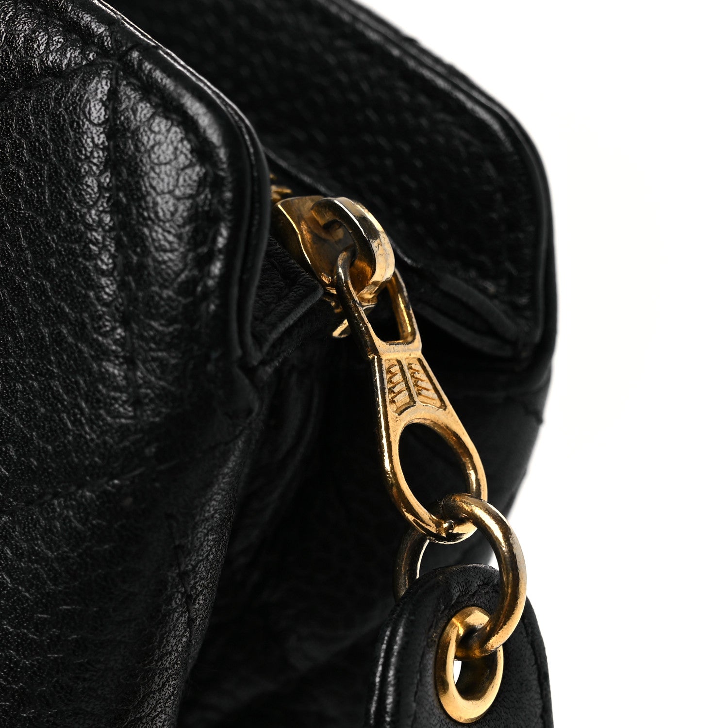 Chanel Caviar Quilted Flap Shoulder Bag Black 12 of 13