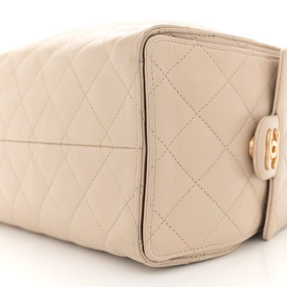 Chanel Caviar Quilted Small Chanel 25 Handbag Beige 10 of 11