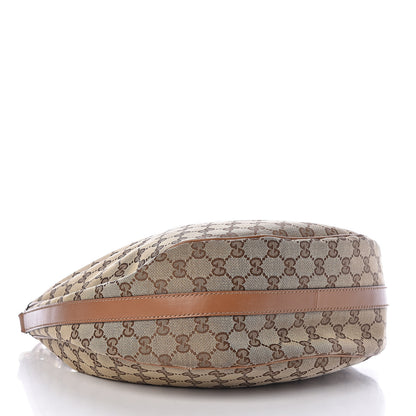 Gucci Monogram Medium GG Twins Hobo Tan 4 of 10