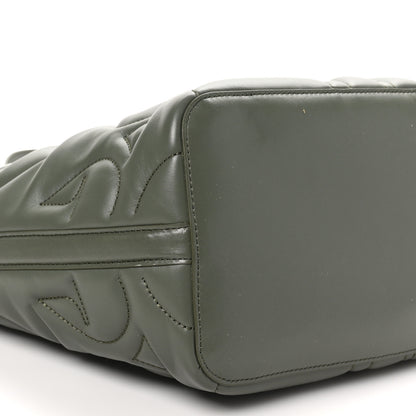 Alexander McQueen Calfskin Quilted Small The Bow Bag Green 8 of 9