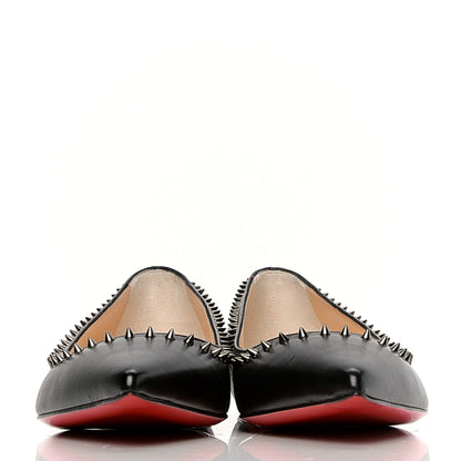 Christian Louboutin Nappa Anjalina Flats 38.5 Black 2 of 6