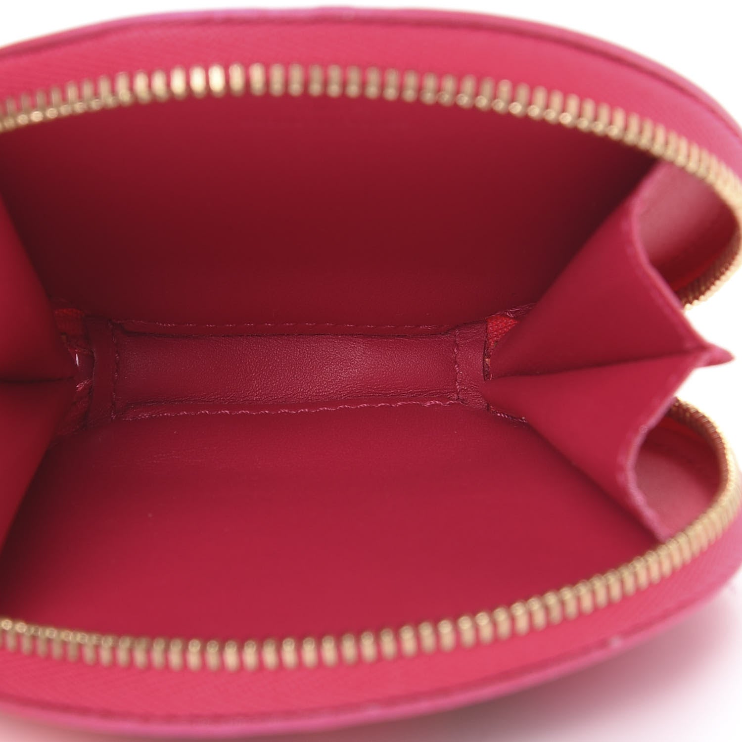 Louis Vuitton Vernis Roses Chapeau Coin Purse Rose Pop 5 of 7
