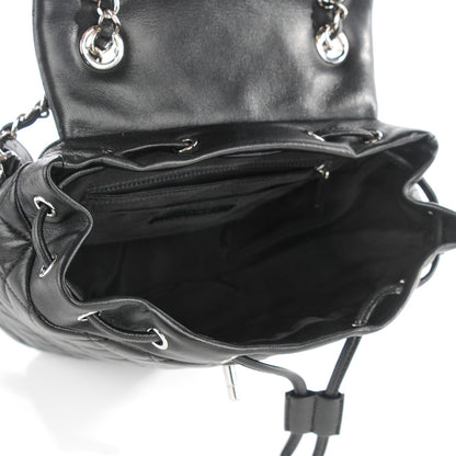 Chanel Lambskin Quilted Small Urban Spirit Backpack Black 8 of 8