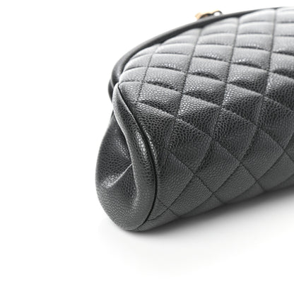 Chanel Caviar Quilted Timeless Clutch Black 8 of 9