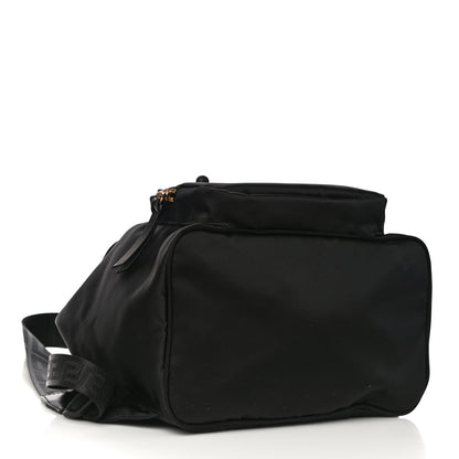 Versace Nylon Palazzo Medusa Backpack Black 4 of 10