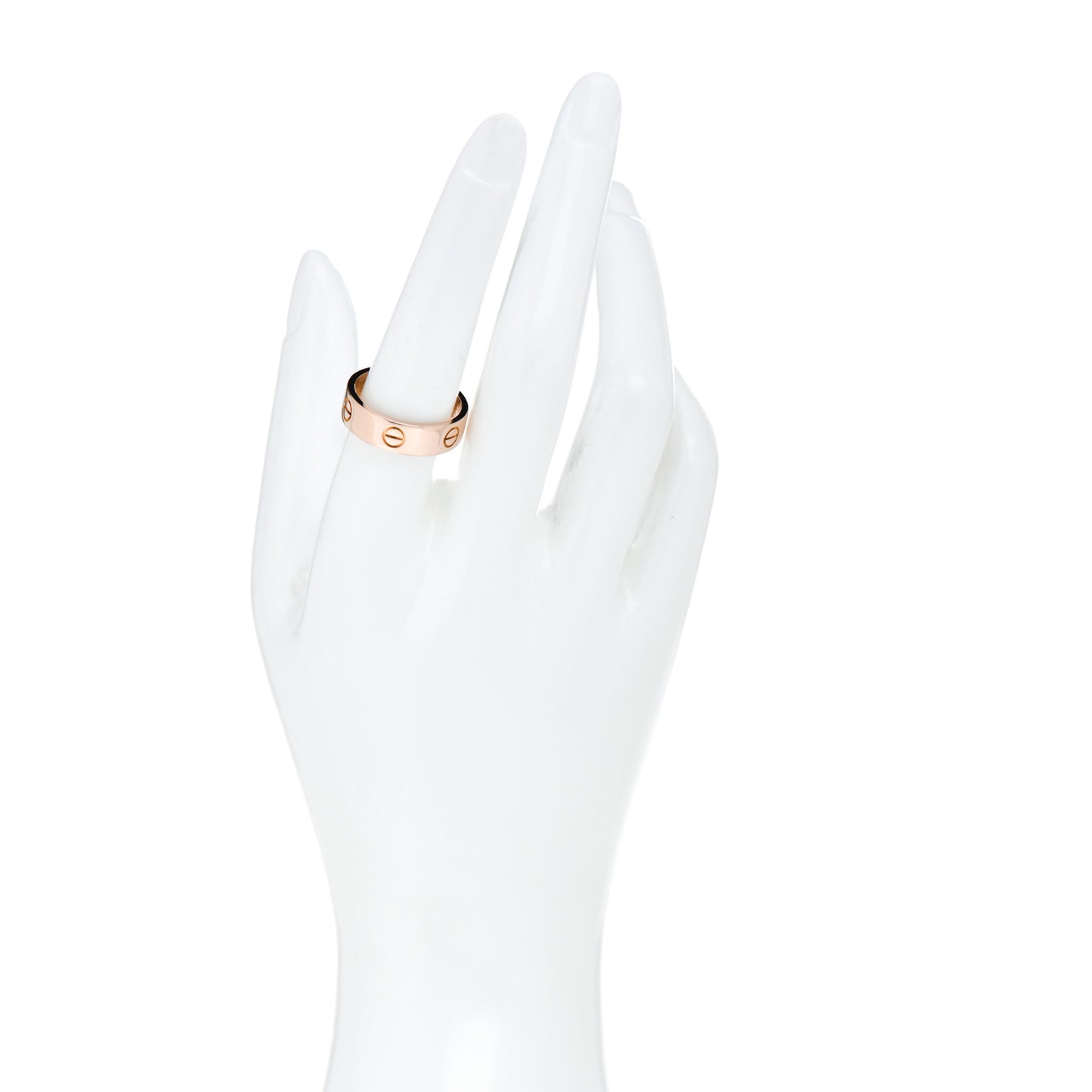 18K Pink Gold 5.5mm LOVE Ring 58 8.5