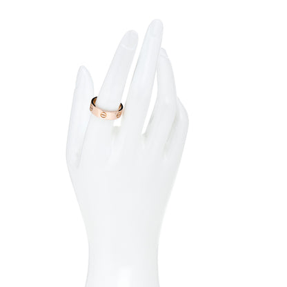 Cartier 18K Pink Gold 5.5mm LOVE Ring 58 8.5 2 of 4