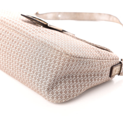 Fendi Metallic Zucchino Baguette Silver 9 of 9