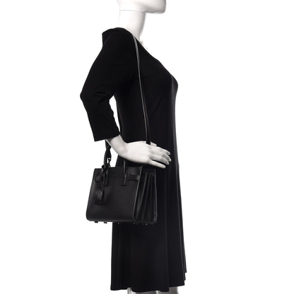 Saint Laurent Calfskin Nano Sac de Jour Black 2 of 11