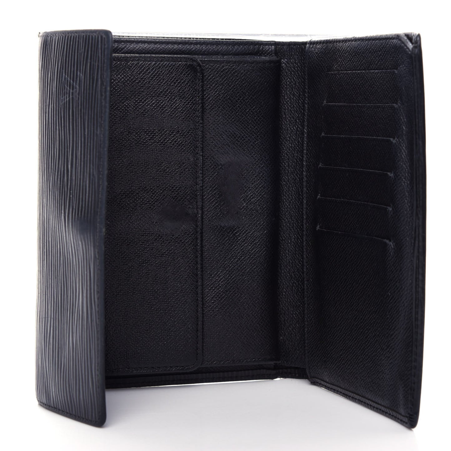 Epi Porte Tresor Etui Papiers Wallet Black