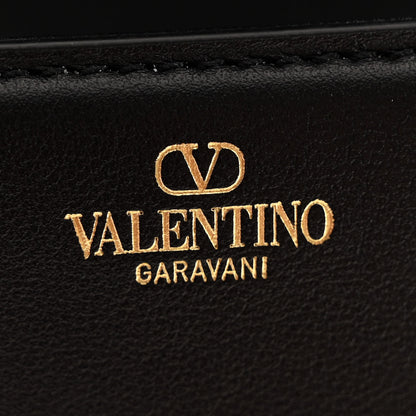 Valentino Garavani Calfskin Vlogo Small Loco Shoulder Bag Black 6 of 10
