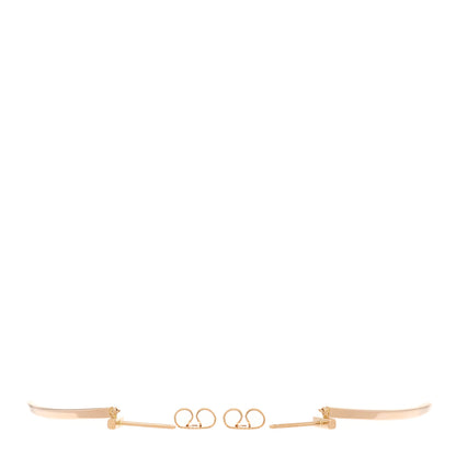 Tiffany 18K Rose Gold T Bar Earrings 3 of 5