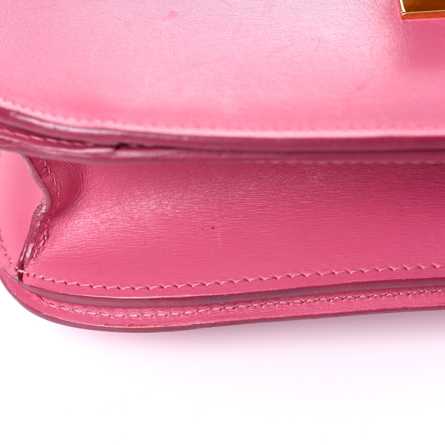 Celine Smooth Calfskin Medium Classic Box Flap Bag Pink 28 of 42