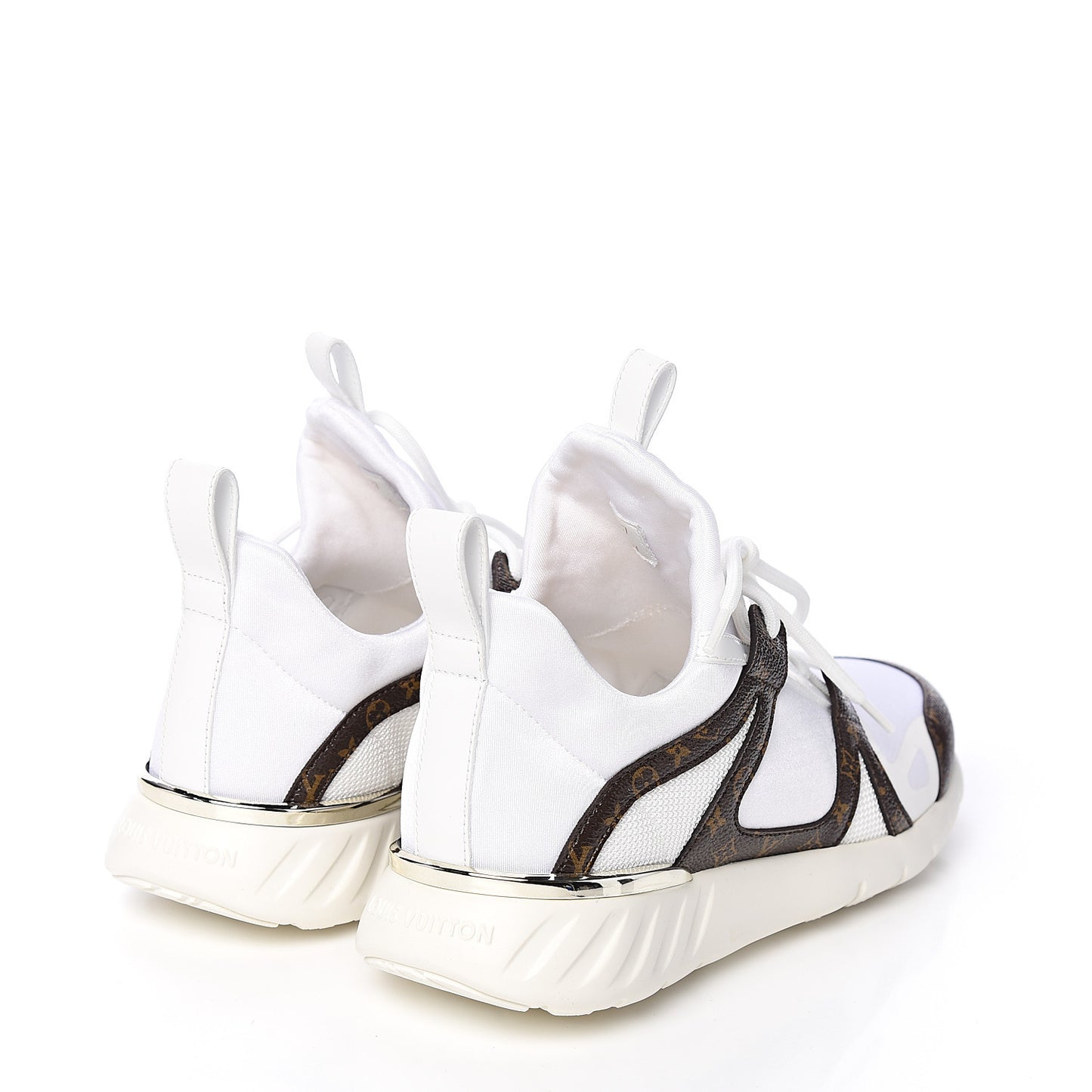 Technical Nylon Monogram Rubber Aftergame Sneakers 37