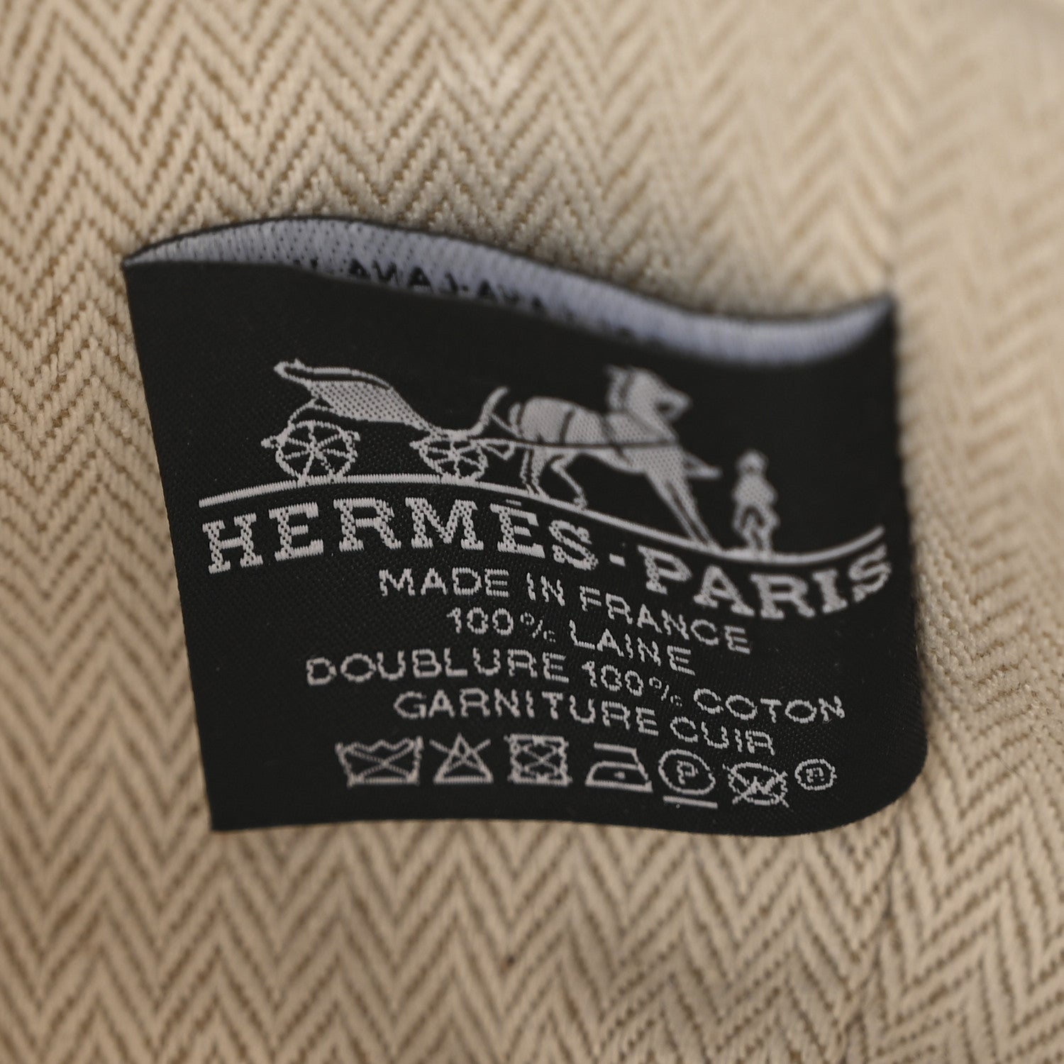 Hermes Wool Small Bride-A-Brac H Natte Pouch Vert Foret 6 of 8