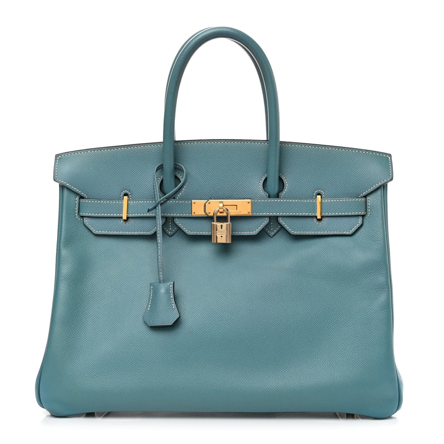 Courchevel Birkin 35 Blue Jean