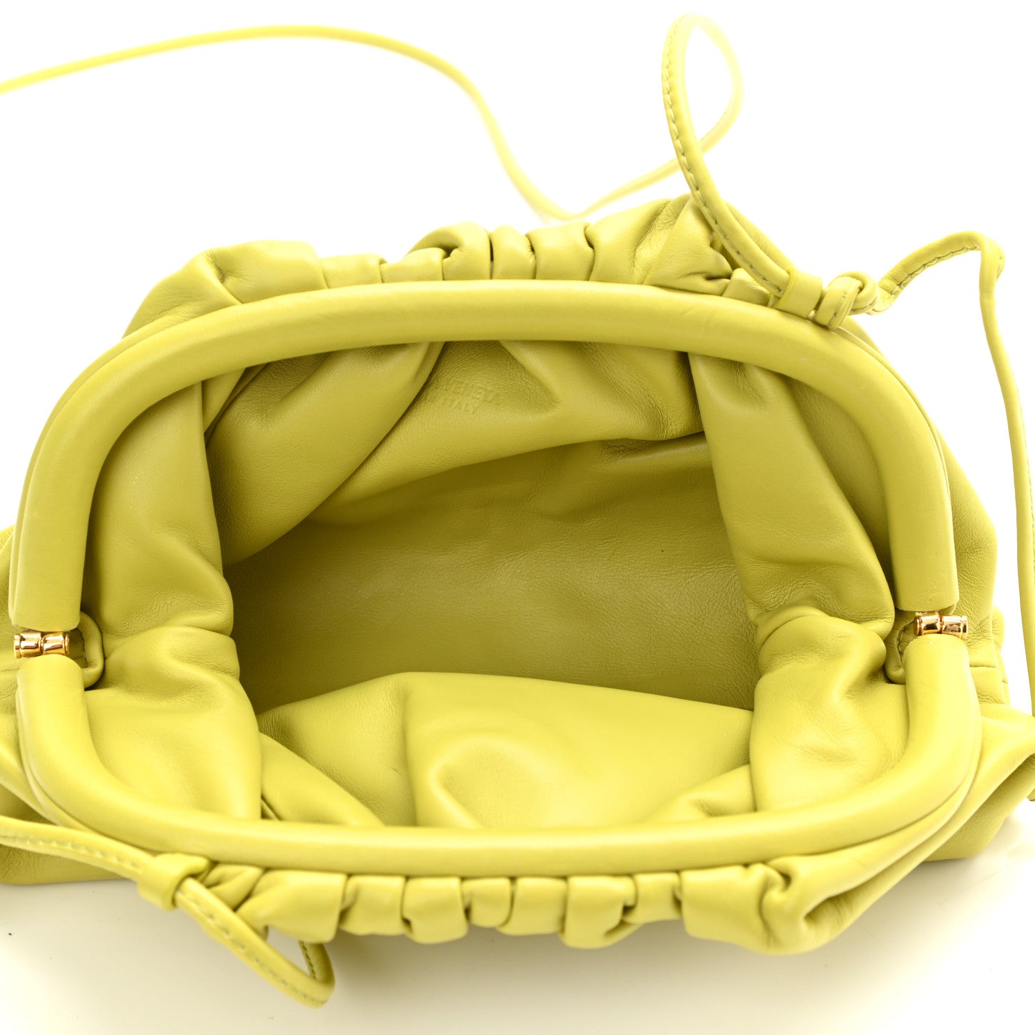 Bottega Veneta Butter Calfskin The Mini Pouch Kiwi 4 of 10