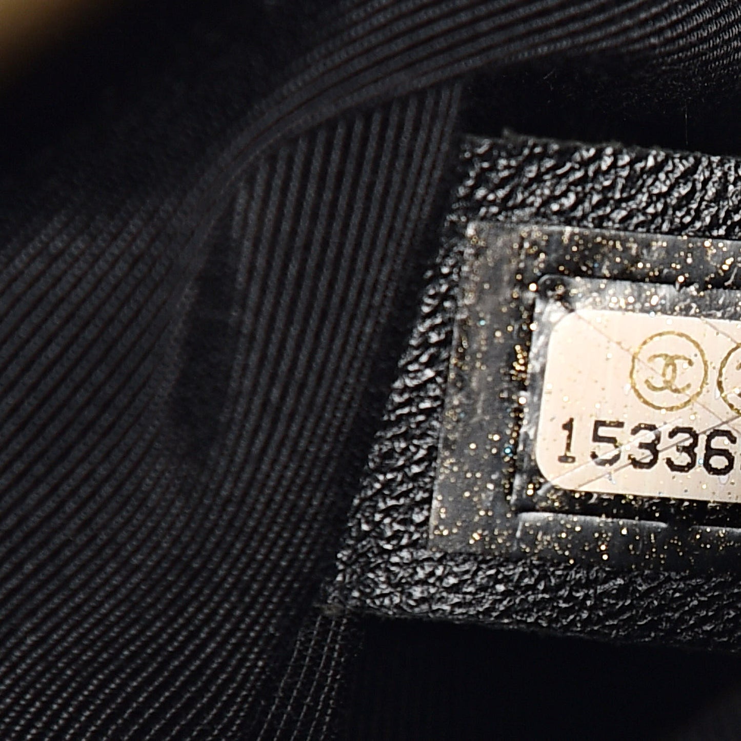 Glazed Calfskin Boy Tote Black